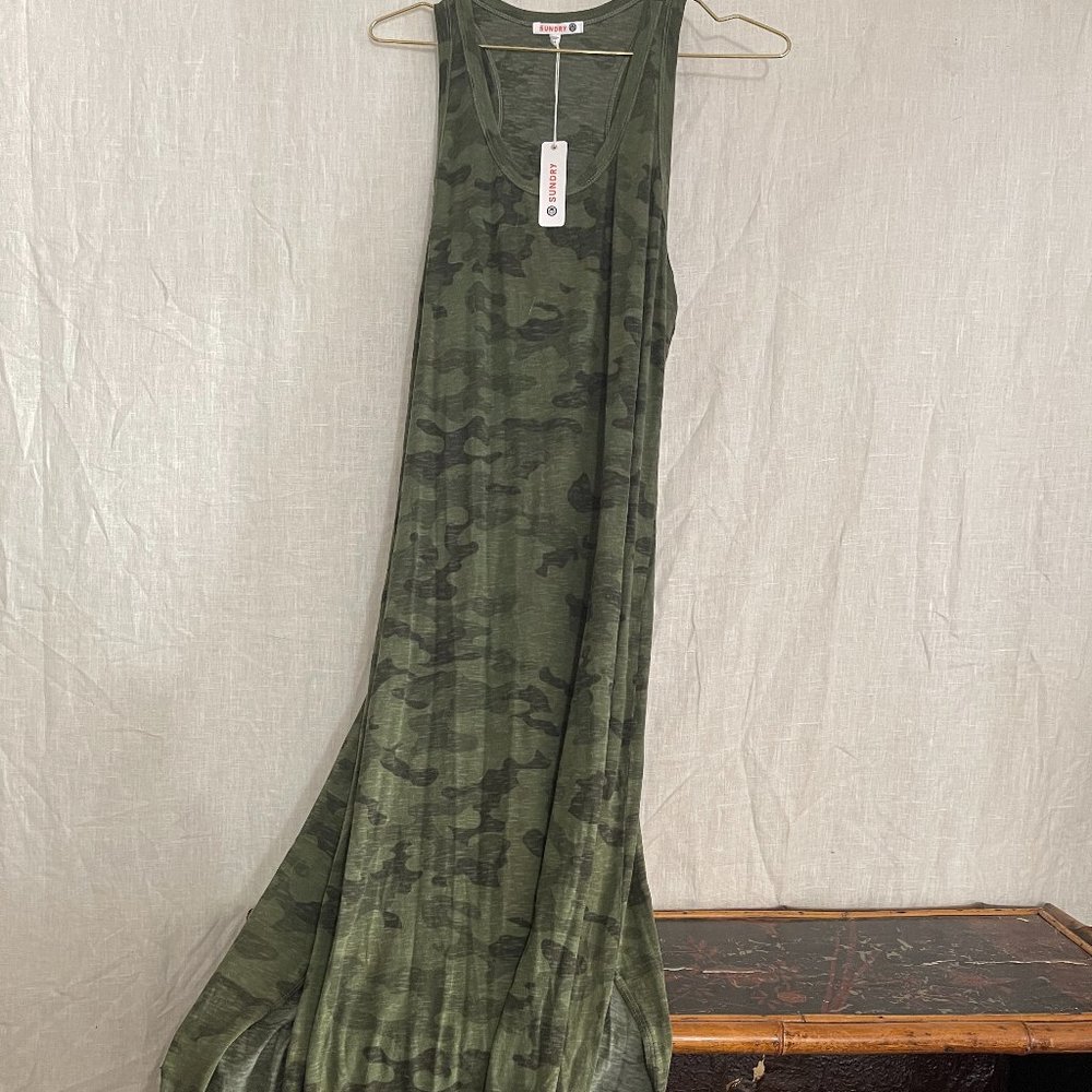 Brand New SUNDY Camo Dress